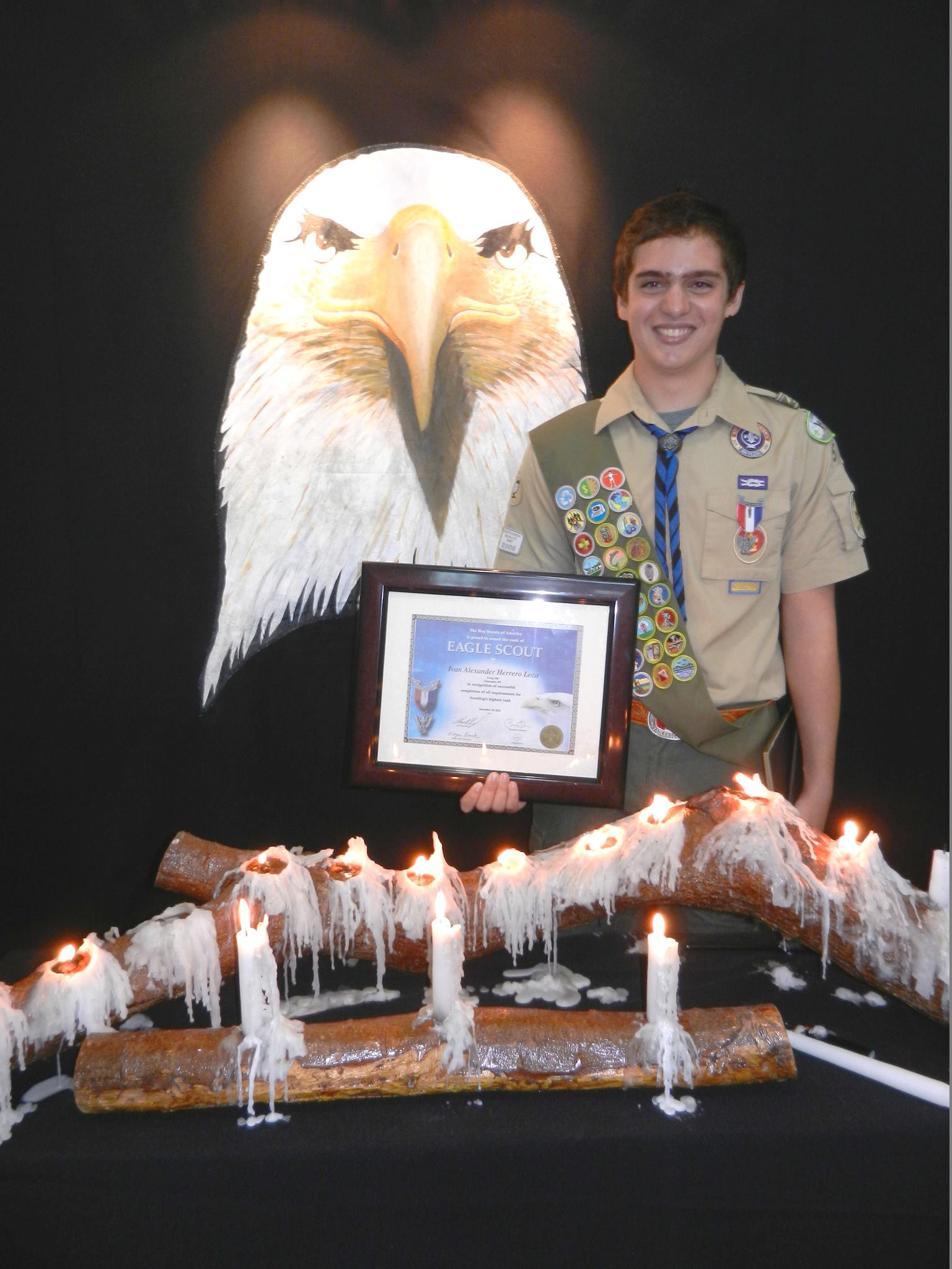 Eagle Scout court of honor